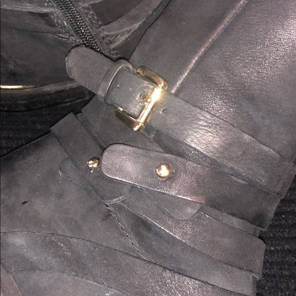 Steve Madden Albany Buckle Knee High Boots - Picture 6 of 15